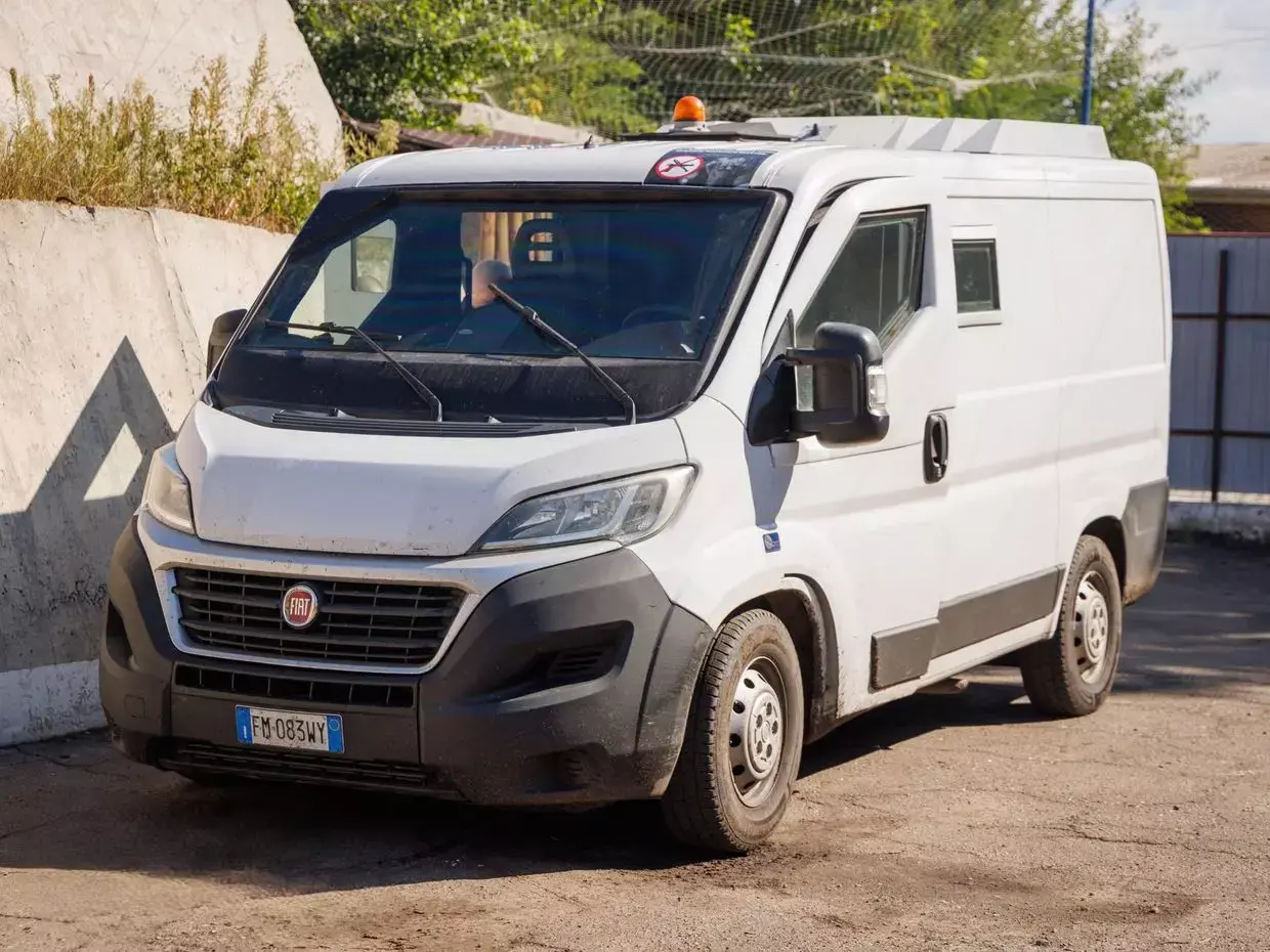 Черговий броньований автомобіль від італійської благодійної організації отримали рятувальники Донеччини