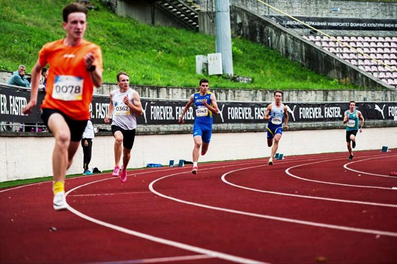 Чотири нагороди на чемпіонаті України з легкої атлетики здобули спортсмени з Донеччини