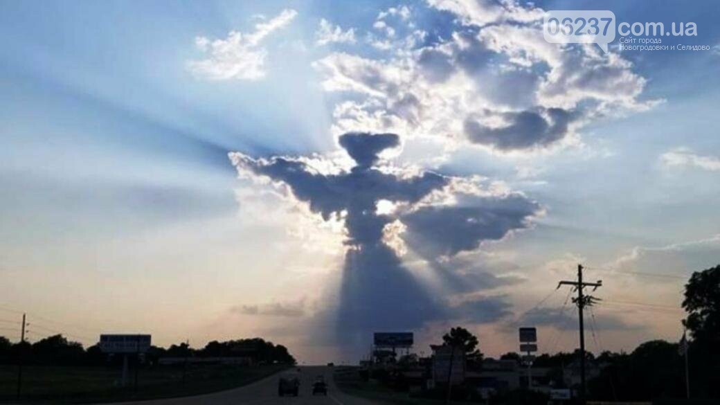 В небе над Техасом местные жители увидели ангела, фото-1
