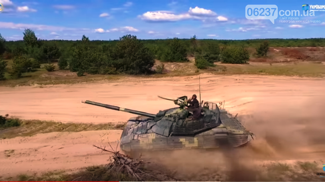 В Украине испытали модернизированный боевой танк., фото-1