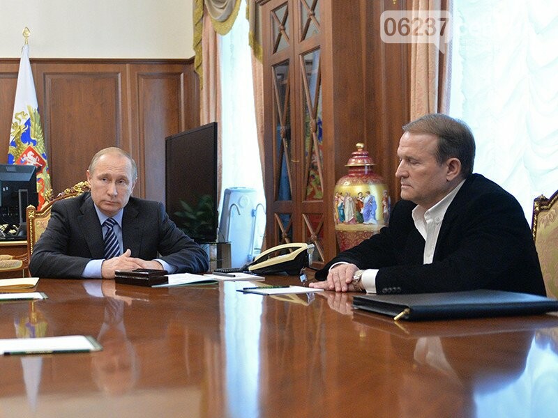 Медведчук рассказал, какие вопросы обсуждает с Путиным в Москве, фото-1