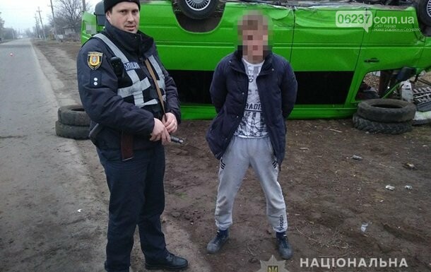 В Одесской области пьяный мужчина угнал маршрутку, фото-1