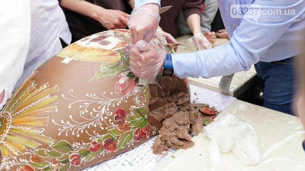 В Житомире праздник Пасхи отмечали со 100-килограммовой «писанкой», фото-1