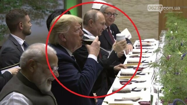 Путин на ужин G20 пришел со своим термосом, фото-1