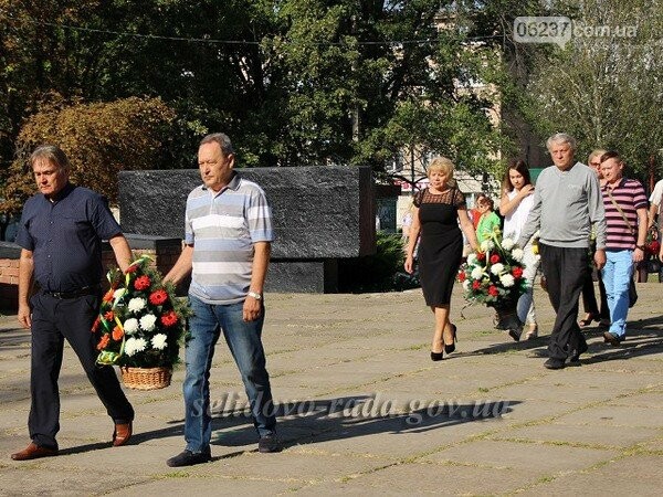 Вчера в Селидово прошел митинг по случаю Дня освобождения Донбасса, фото-1