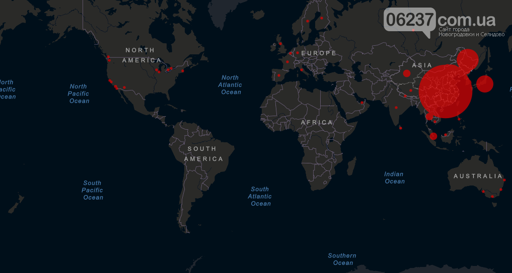 Как распространяется коронавирус Covid-2019 по миру — карта и хронология, фото-1