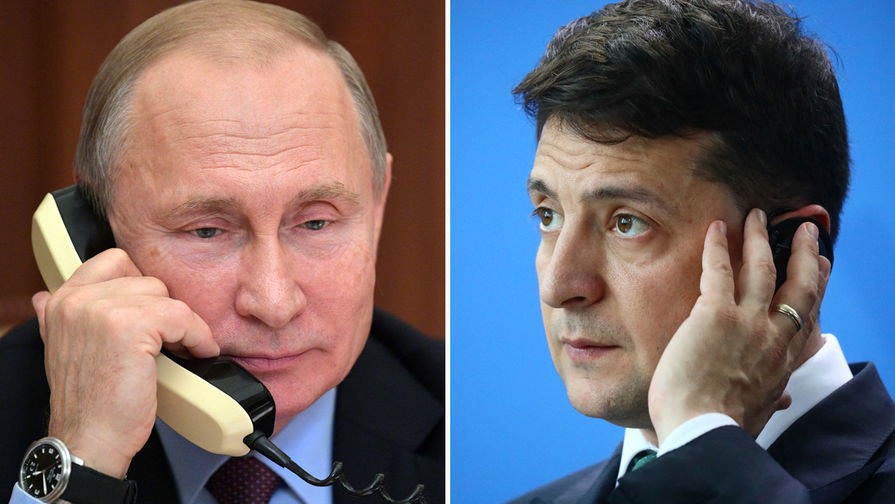 Зеленский впервые позвонил Путину