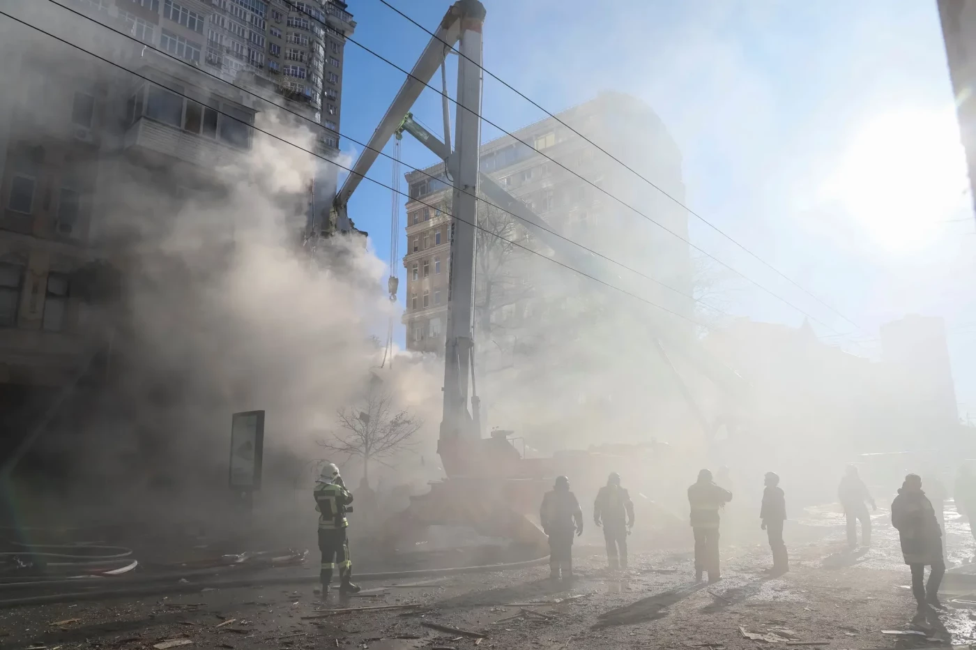Київ сколихнули вибухи з дронов-камікадзе, фото-1