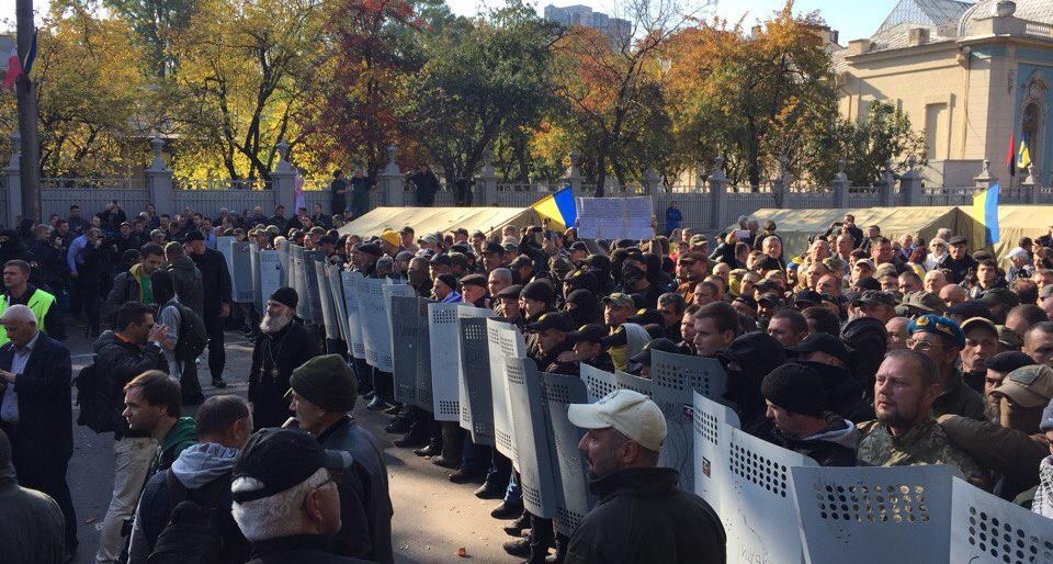 3 млн в день – сколько потратили на охрану митинга под Радой