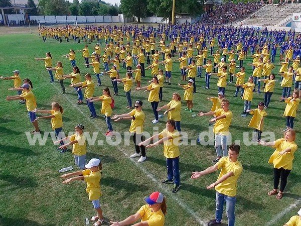 Діти Мирнограду встановили рекорд, фото-1