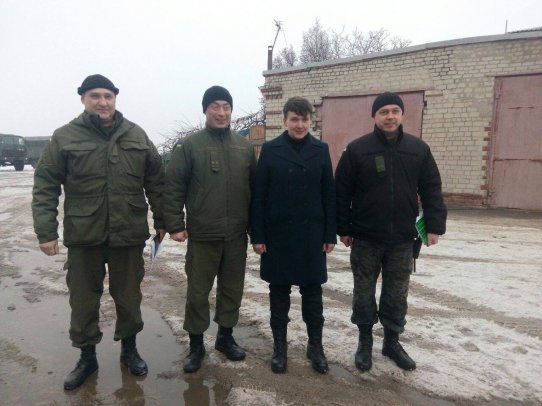 Савченко приехала на Донбасс, фото-1